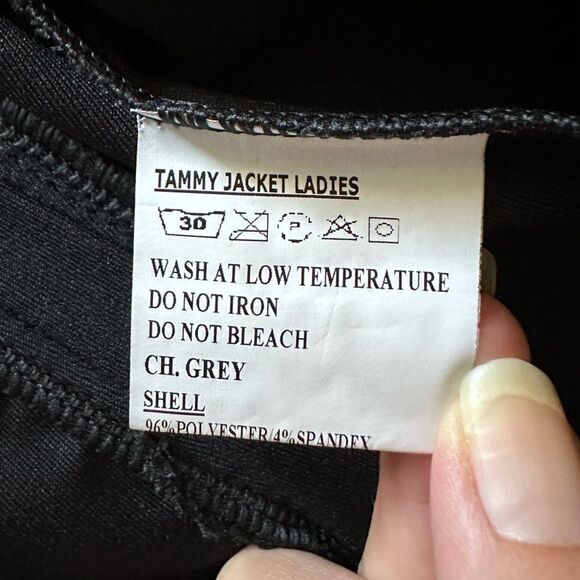 Tuff Rider Equestrian Tammy Jacket Gray Womens Size XS - Picture 9 of 11